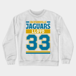 Jacksonville Jaguars Lloyd 33 American Football Edition 3 Crewneck Sweatshirt